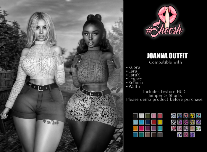 #SHOOSH - Joanna Outfit [DEMO]