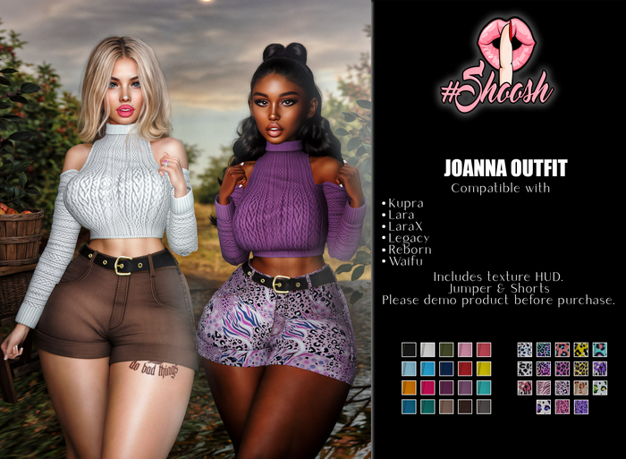 #SHOOSH - Joanna Outfit [FATPACK]