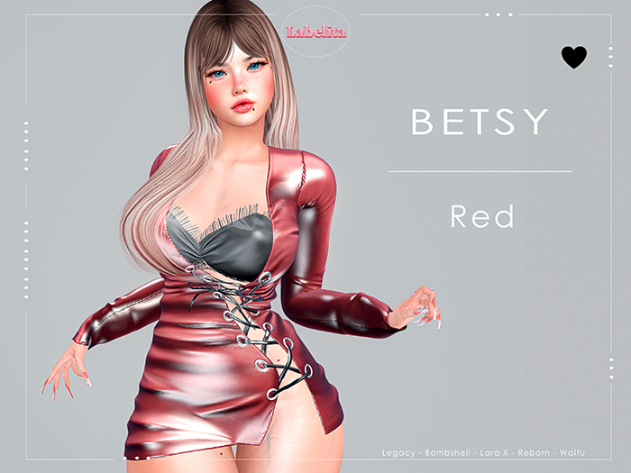 [LABELITA] Betsy Dress Red