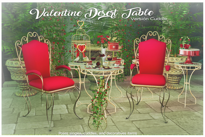 EVH VALENTINE DEESERT TABLE PG