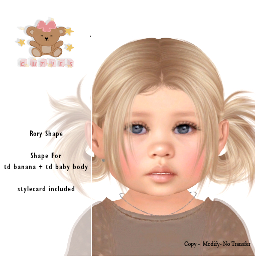 {::Cuties} Rory Shape (BananaHead+) TD