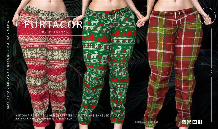:::FurtaCor:::ANTONIA_PAJAMAS::: FATPACK