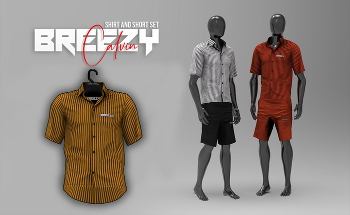 BREEZY - Calvin . Shirt ''Yellow''