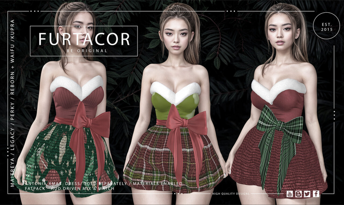 :::FurtaCor:::ANTONIA_XMAS_DRESS::: DEMO