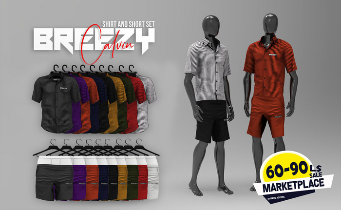 BREEZY - Calvin . Set ''FatPack''