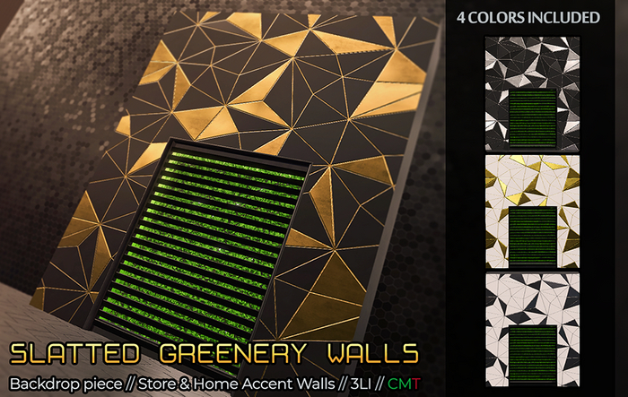 [RoS] Slatted Greenery Walls