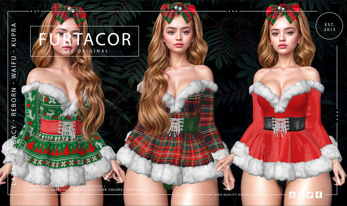:::FurtaCor:::NOELI_DRESS::: FATPACK