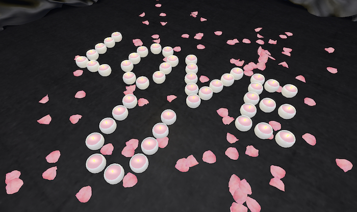 JUNE ~ Love U Candles & Petals