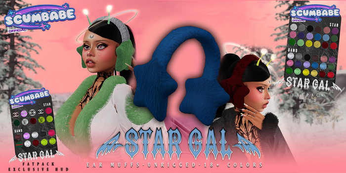 .:[SB]:. Star Gal Muffs Azure