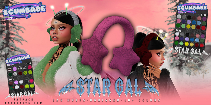.:[SB]:. Star Gal Muffs Pink