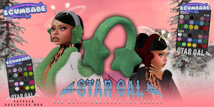 .:[SB]:. Star Gal Muffs Mint