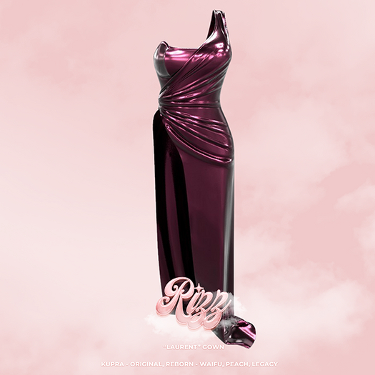 "RIZZ" X "LAURENT" GOWN - FLIRT