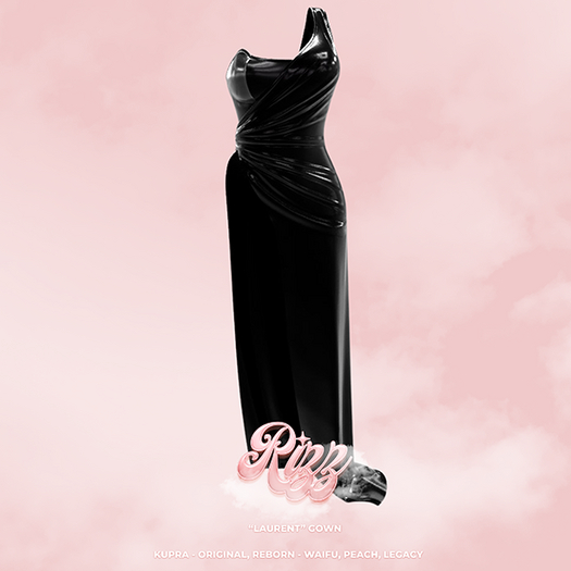 "RIZZ" X "LAURENT" GOWN - EERIE