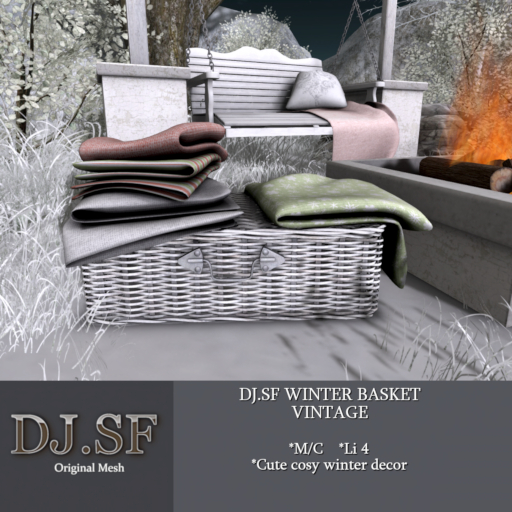 DJ.SF Winter Basket -  Vintage Boxed 2024