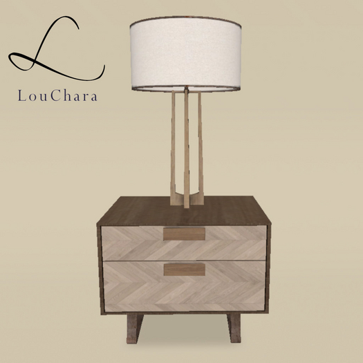 LouChara Deja Nightstand 
