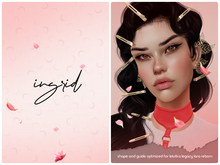 Ingrid Shape + Guide Lelutka Raven