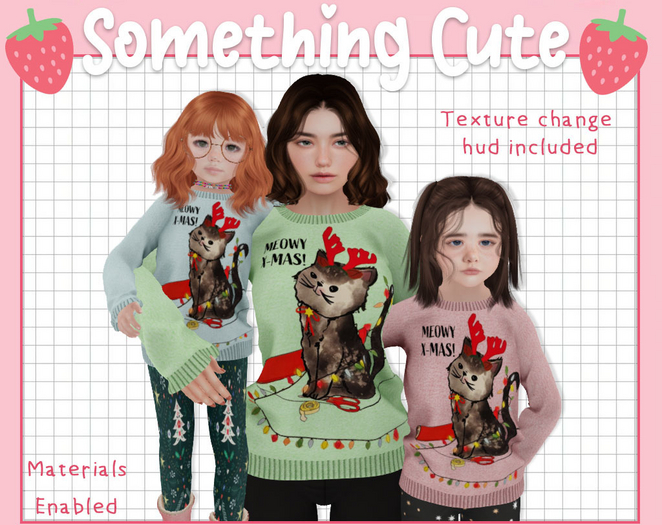 SC. Meowy X-mas Sweater