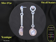 Earrings Solitaire Alize-ST30 - Jewelry Box