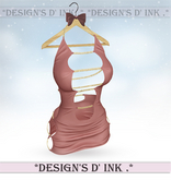 Aisyah Dress Dusty Rose