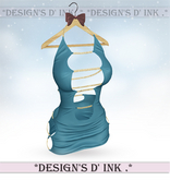 Aisyah Dress Celadon Blue