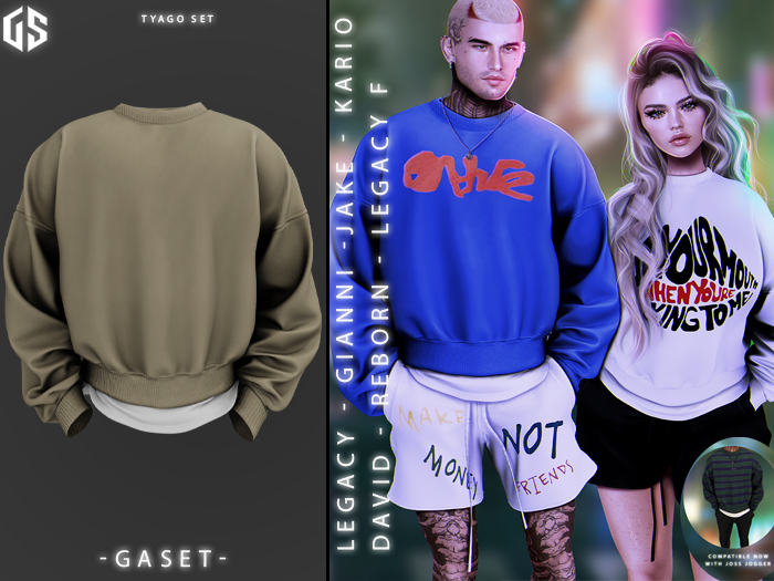 GASET - CREAM TYAGO SWEATER