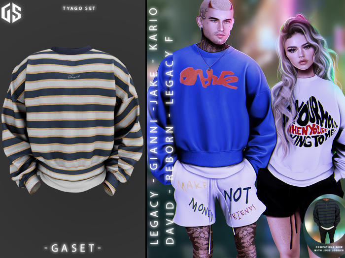 GASET - STRIPES 4 TYAGO SWEATER