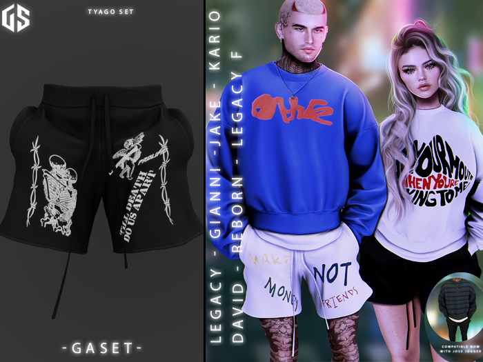 GASET - EXCLUSIVE 1 TYAGO SHORT