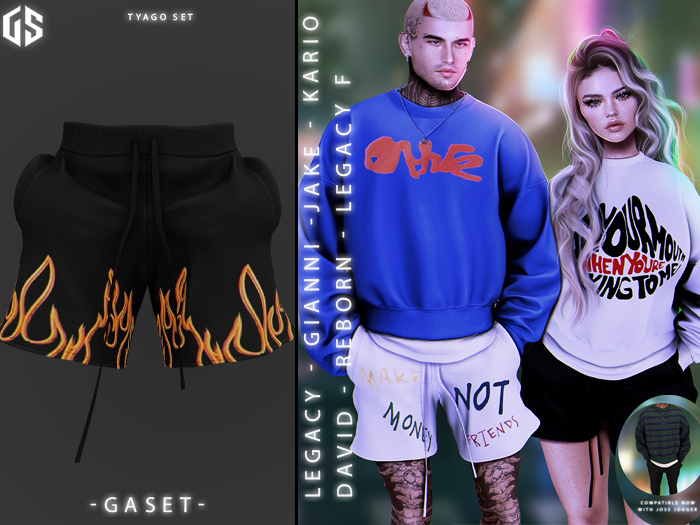 GASET - EXCLUSIVE 2 TYAGO SHORT