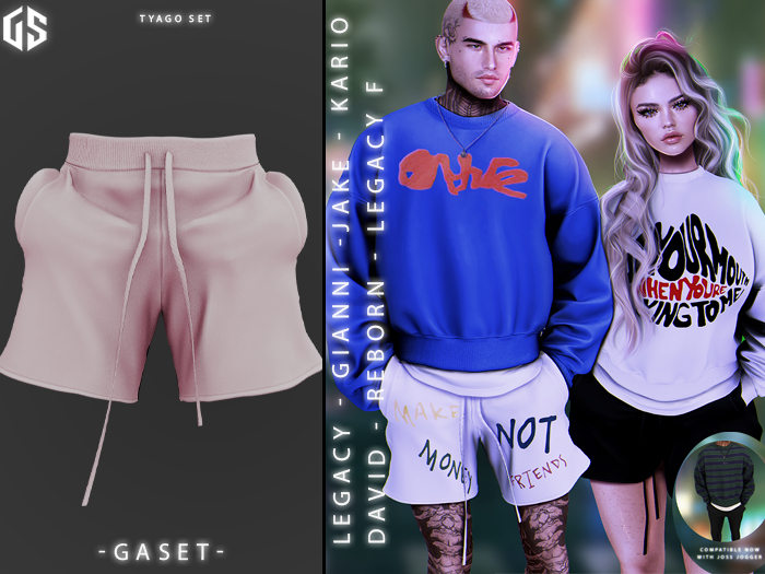 GASET - PINK TYAGO SHORT