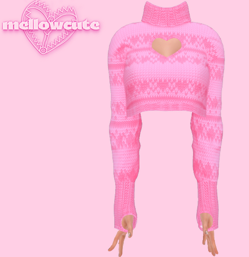 mellowcute-citrine sweater-barbie