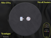 Earrings Solitaire Alize-ST03 - Jewelry Box