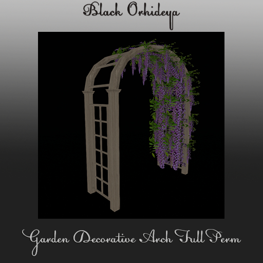 *BO* - Garden Decorative Arch Full Perm