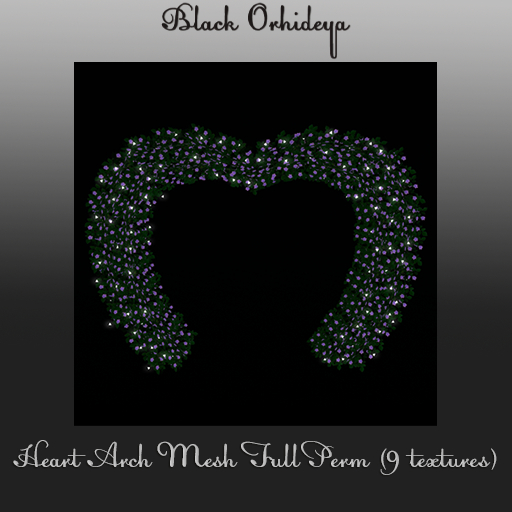 *BO* - Heart Arch Mesh Full Perm (9 textures)