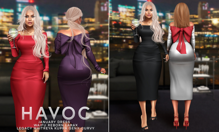 Havoc . January Dress . Fatpack