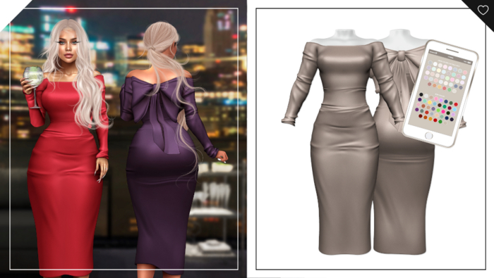 Havoc . January Dress . Rust