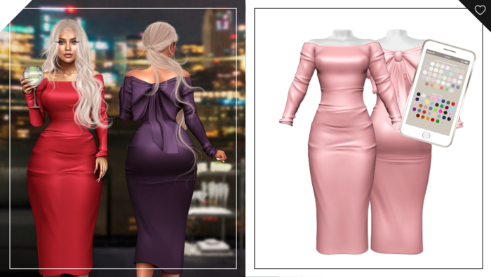 Havoc . January Dress . Rose