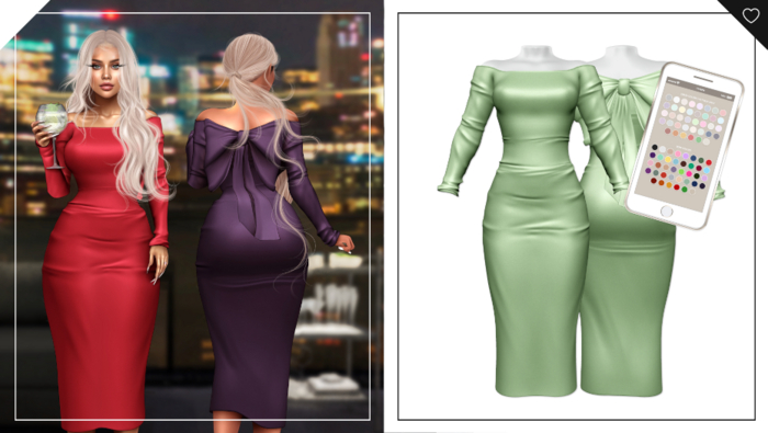 Havoc . January Dress . Mint