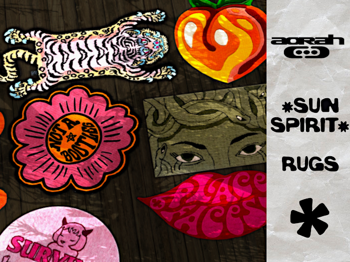 "AORAH" - "SUN SPIRIT" Rugs (FATPACK)