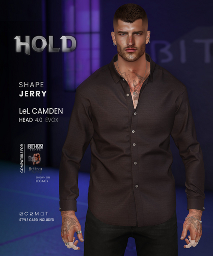HOLD SHAPES - Jerry- Shape LeLUTKA Camden 4.0 EVOX/LEG/JAK/KAR