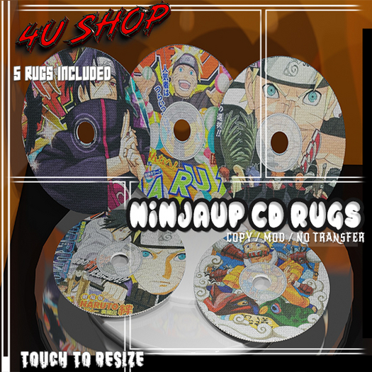 4UShop- 4U- NinjaUp CD Rugs Pack