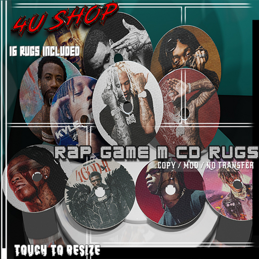 4UShop- RapGame CD M Rugs