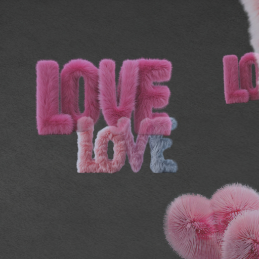  Fluffy Love  Confetti Tosser Thrower