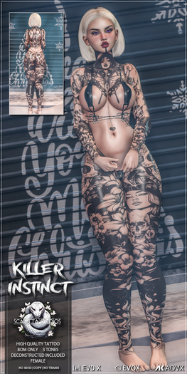 [SCALETTA] Killer Instinct Tattoo