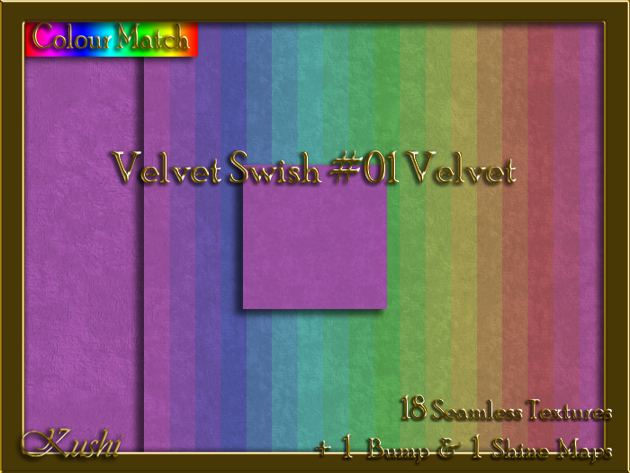 Velvet Swish #01 VELVET Texture Pack