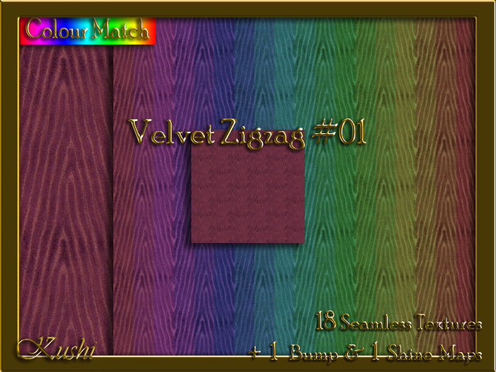 Velvet Zigzag #01 Texture Pack