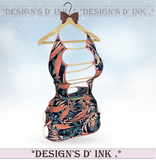 Brienne Dress Mistic Garden Flower