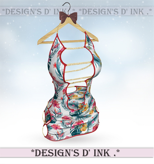 Brienne Dress Flower Embroidery