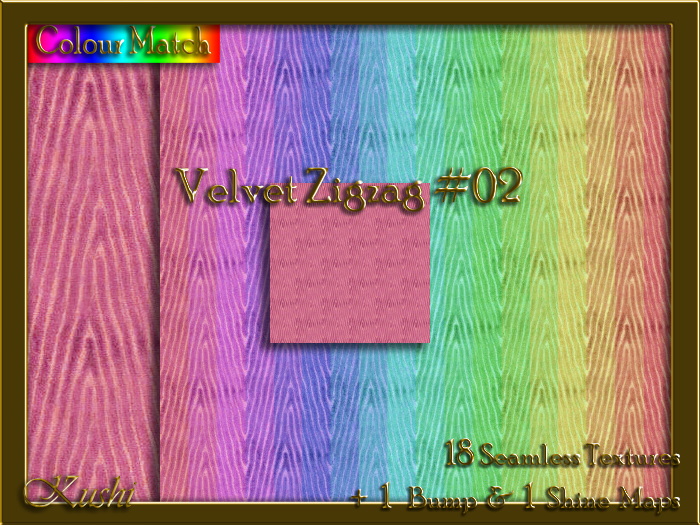 Velvet Zigzag #02 Texture Pack