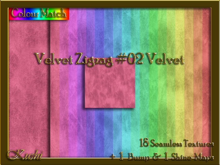 Velvet Zigzag #02 VELVET Texture Pack