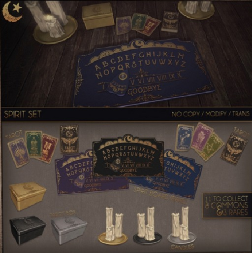 .random.Matter.  -Spirit Set - Ouiji [Blue] RARE